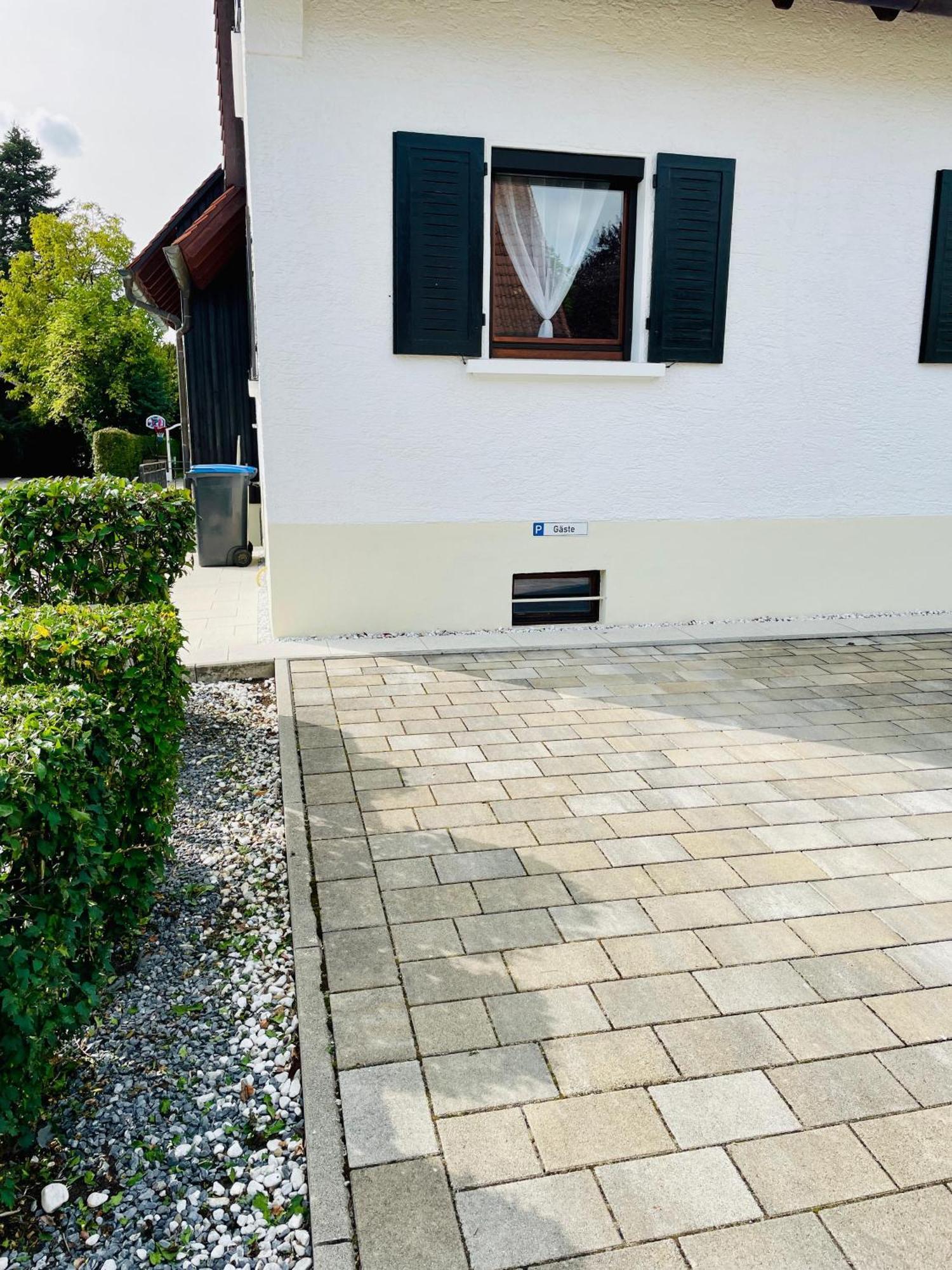 Kleine Ein Zimmer Wohnung Mit Gartenanlage Salem  Eksteriør billede